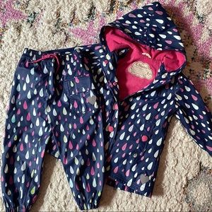 Hatley Raincoat and Splash Pants Set (3T)